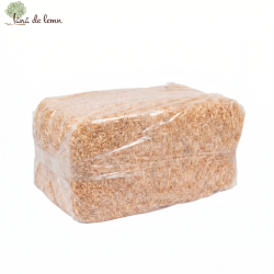 Natural wood wool for packaging and filling – 10 kg