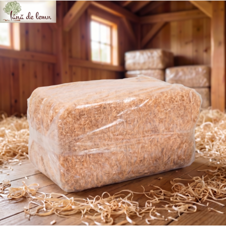 Lână de lemn, material de umplutură  10 kg