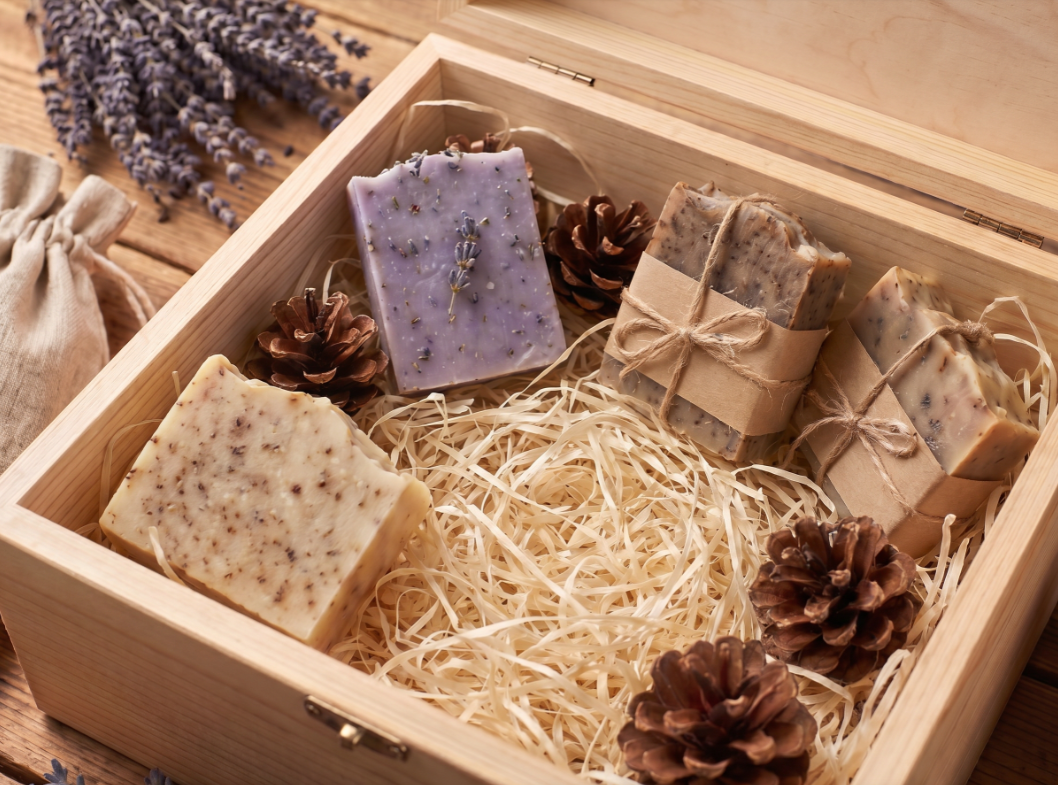 Cosmetic and soap packaging